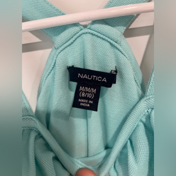 Nautica Girls Summer Dress / Swim Coverup _ Size Medium - Picture 2 of 4